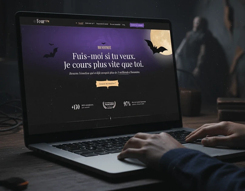 Fear™ — Et si la Peur avait une landing page ?